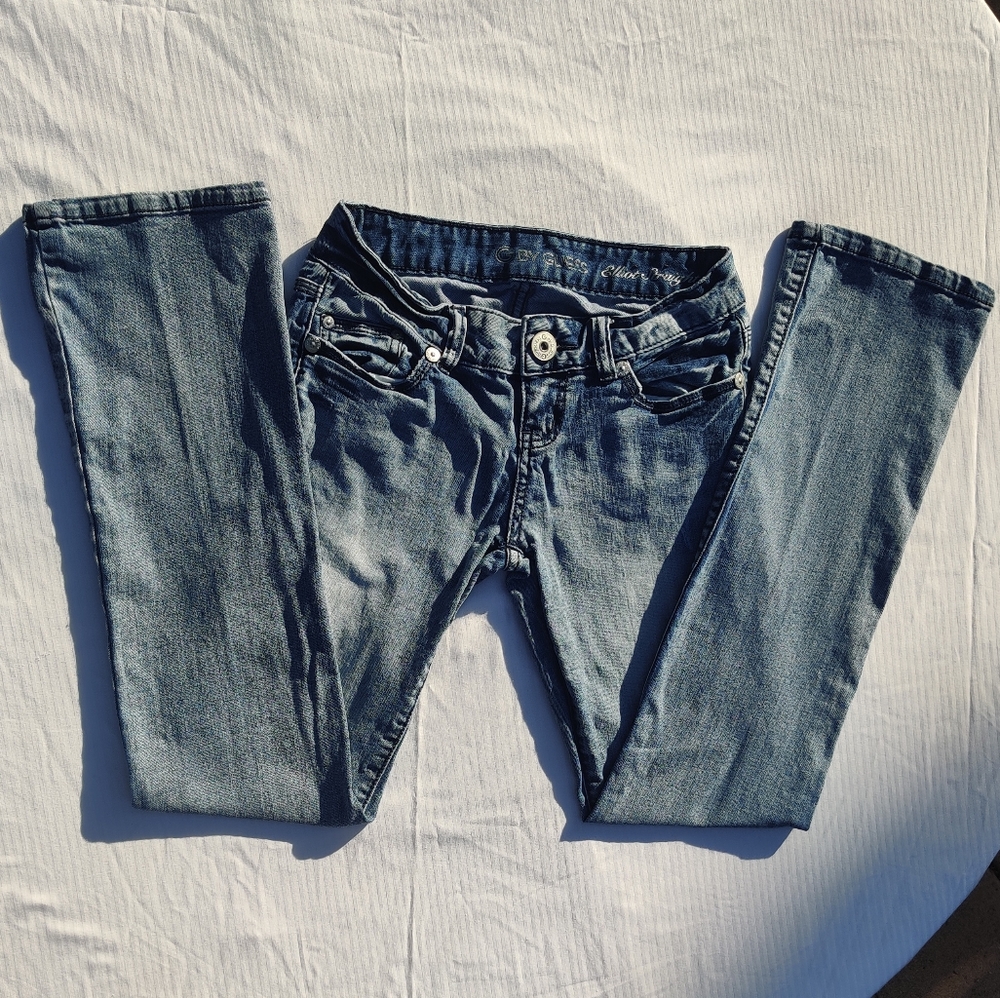 G By Guess Elliot Straight Jeans Size 26
